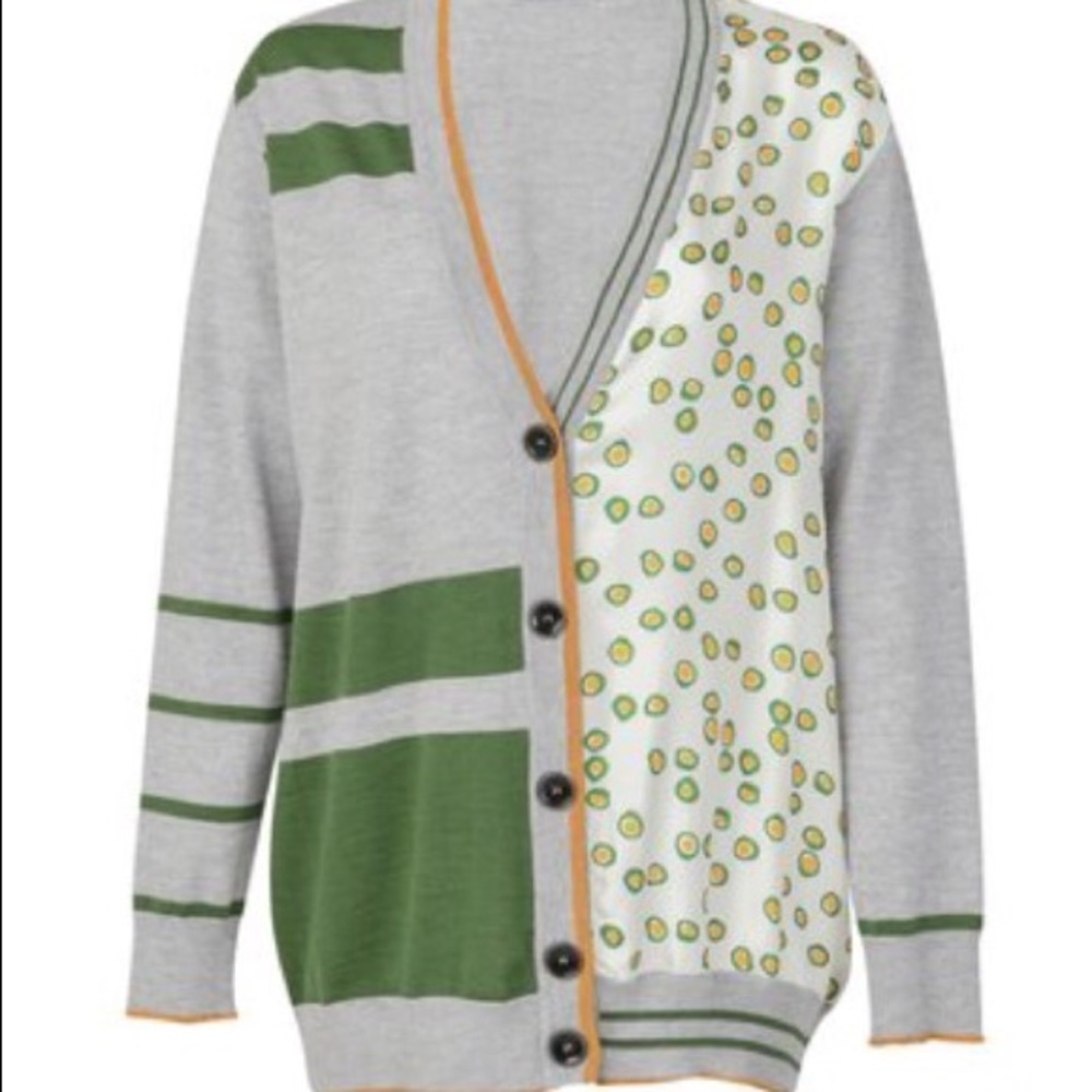 Silvia Tcherassi Germans Patterned Wool Cardigan - image 5